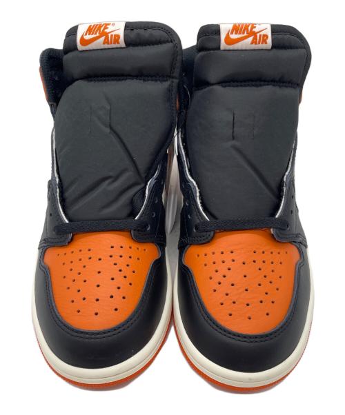 NIKE（ナイキ）NIKE (ナイキ) スニーカー ホワイト×ブラック×オレンジ サイズ:26 未使用品の古着・服飾アイテム