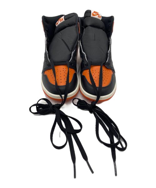 NIKE（ナイキ）NIKE (ナイキ) スニーカー ホワイト×ブラック×オレンジ サイズ:26 未使用品の古着・服飾アイテム