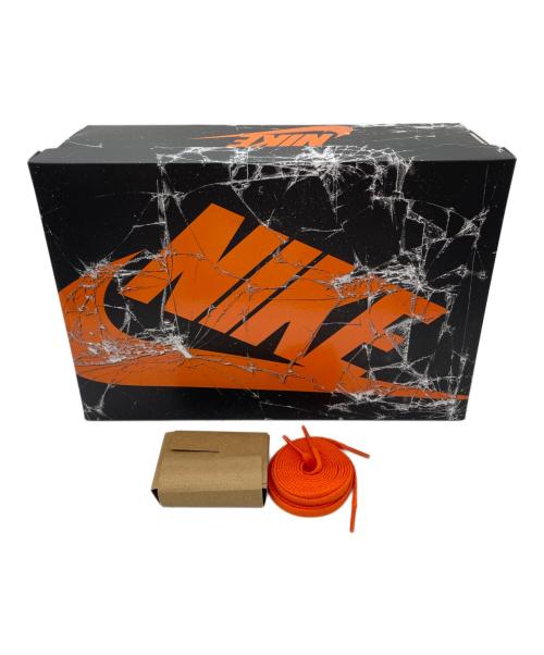 NIKE（ナイキ）NIKE (ナイキ) スニーカー ホワイト×ブラック×オレンジ サイズ:26 未使用品の古着・服飾アイテム