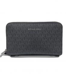 MICHAEL KORS（マイケル・コース）の古着「ダブルジップ」｜ブラック×グレー