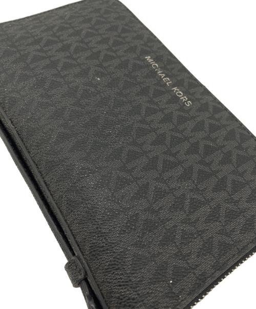 MICHAEL KORS（マイケル・コース）MICHAEL KORS (マイケル・コース) ダブルジップ ブラック×グレーの古着・服飾アイテム