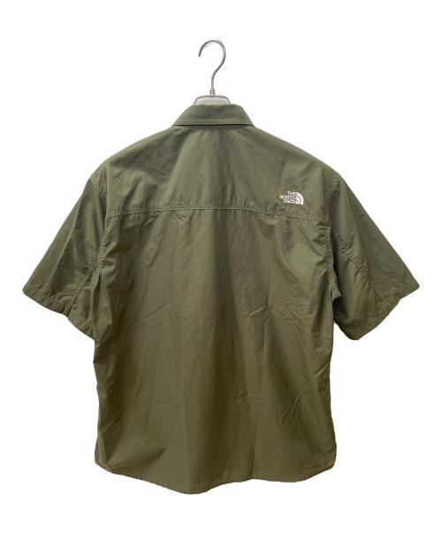 THE NORTH FACE（ザ ノース フェイス）THE NORTH FACE (ザ ノース フェイス) 半袖シャツ オリーブ サイズ:L 未使用品の古着・服飾アイテム