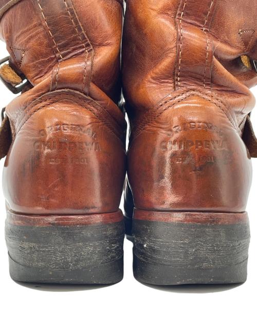 CHIPPEWA（チペワ）CHIPPEWA (チペワ) エンジニアブーツ ブラウン サイズ:27の古着・服飾アイテム