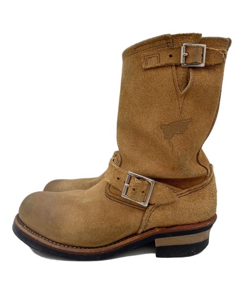 RED WING（レッドウィング）RED WING (レッドウィング) エンジニアブーツ ブラウン サイズ:８1/2の古着・服飾アイテム