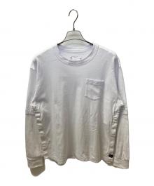 sacai（サカイ）の古着「長袖カットソー」｜ホワイト