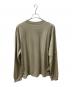 sacai (サカイ) Nylon Twill Cotton Jersey Long Sleeve T-shirt カーキ サイズ:3：16000円