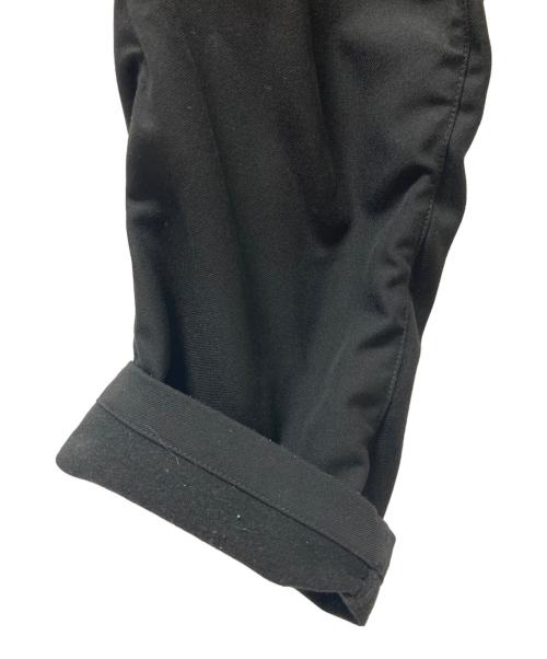 UNDERCOVER（アンダーカバー）UNDERCOVER (アンダーカバー) 裏起毛ツイルパッカリングパンツ ブラック サイズ:2の古着・服飾アイテム
