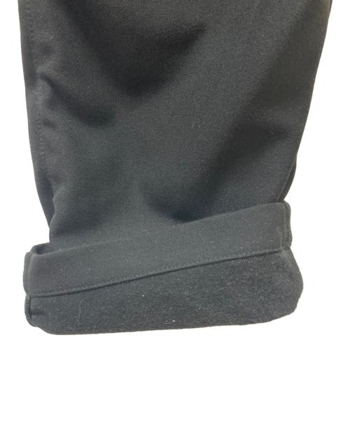 UNDERCOVER（アンダーカバー）UNDERCOVER (アンダーカバー) 裏起毛ツイルパッカリングパンツ ブラック サイズ:2の古着・服飾アイテム