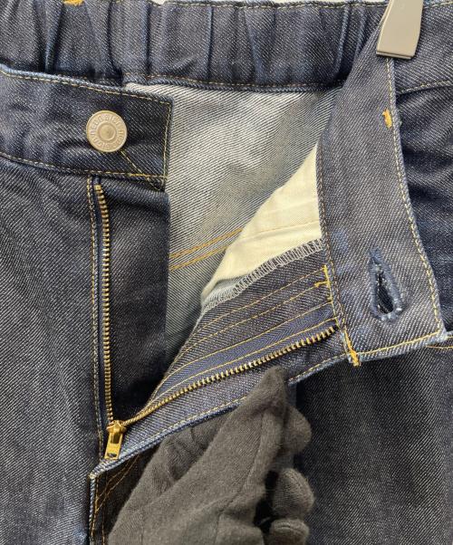 NEON SIGN（ネオンサイン）NEON SIGN (ネオンサイン) Wide denim slacks “Rigid” インディゴ サイズ:44の古着・服飾アイテム