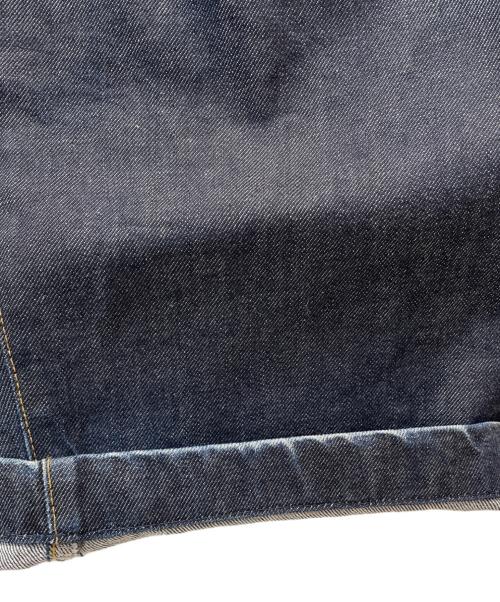 NEON SIGN（ネオンサイン）NEON SIGN (ネオンサイン) Wide denim slacks “Rigid” インディゴ サイズ:44の古着・服飾アイテム