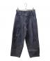 NEON SIGN（ネオンサイン）の古着「Wide denim slacks “Rigid”」｜インディゴ