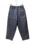 NEON SIGN (ネオンサイン) Wide denim slacks “Rigid” インディゴ サイズ:44：10000円