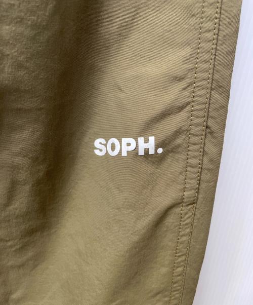 Bristol（ブリストル）Bristol (ブリストル) SOPH. (ソフ) NYLON EASY LONG PANTS カーキ サイズ:Mの古着・服飾アイテム