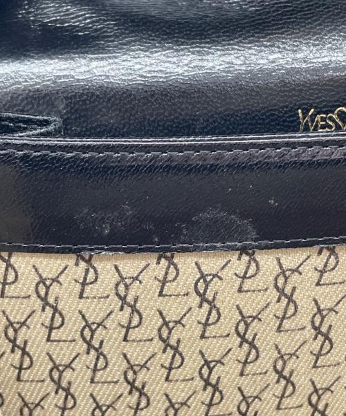 Yves Saint Laurent（イヴサンローラン）Yves Saint Laurent (イヴサンローラン) カサンドラロゴリザードショルダー ブラックの古着・服飾アイテム
