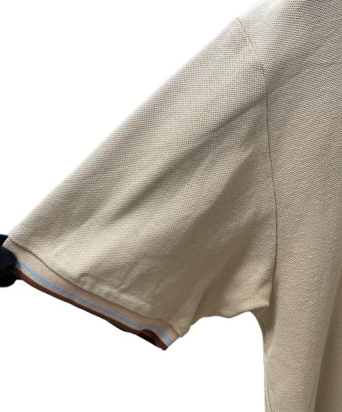 BURBERRY BLACK LABEL（バーバリーブラックレーベル）BURBERRY BLACK LABEL (バーバリーブラックレーベル) ポロシャツ ブラウン サイズ:3の古着・服飾アイテム