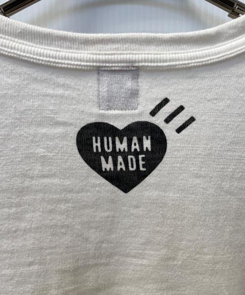 HUMAN MADE（ヒューマンメイド）HUMAN MADE (ヒューマンメイド) 半袖Tシャツ ホワイト サイズ:2XLの古着・服飾アイテム