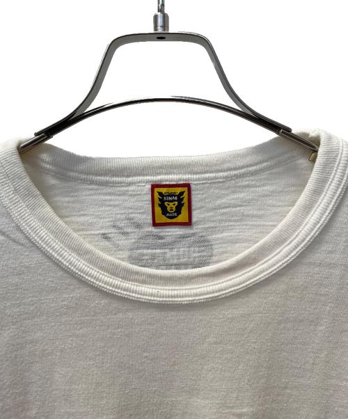 HUMAN MADE（ヒューマンメイド）HUMAN MADE (ヒューマンメイド) 半袖Tシャツ ホワイト サイズ:2XLの古着・服飾アイテム