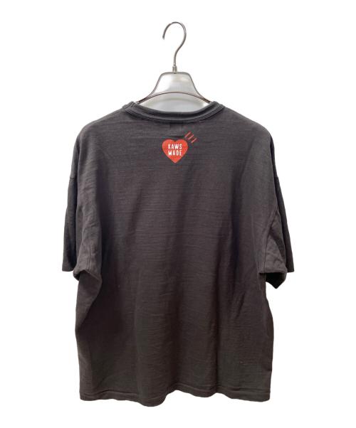 HUMAN MADE（ヒューマンメイド）HUMAN MADE (ヒューマンメイド) KAWS (カウズ) 半袖Tシャツ ブラック サイズ:2XLの古着・服飾アイテム