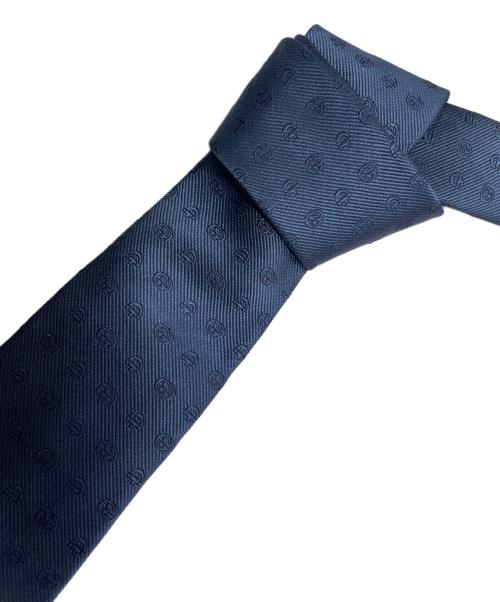 GUCCI（グッチ）GUCCI (グッチ) ネクタイ ネイビー サイズ:表記無しの古着・服飾アイテム