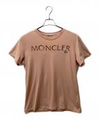MONCLERモンクレール）の古着「ロゴTシャツ」｜ピンク