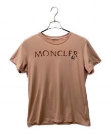 MONCLER（モンクレール）の古着「ロゴTシャツ」｜ピンク