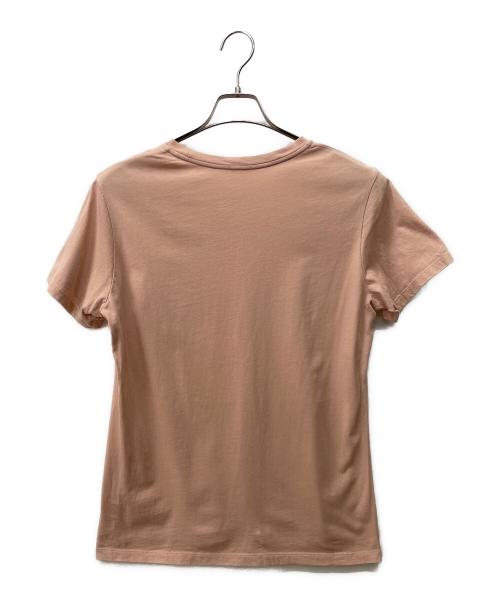 MONCLER（モンクレール）MONCLER (モンクレール) ロゴTシャツ ピンク サイズ:Mの古着・服飾アイテム