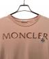 中古・古着 MONCLER (モンクレール) ロゴTシャツ ピンク サイズ:M：17000円