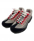 NIKEナイキ）の古着「スニーカー」｜グレー×レッド