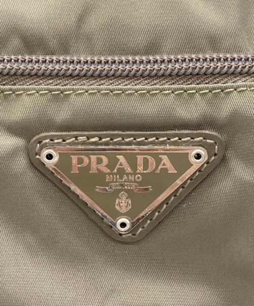 PRADA（プラダ）PRADA (プラダ) ショルダートートバッグ グリーンの古着・服飾アイテム