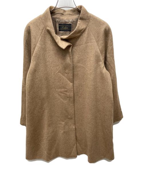 Leilian（レリアン）Leilian (レリアン) カシミヤコート ベージュ サイズ:13＋の古着・服飾アイテム