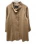 Leilian（レリアン）の古着「カシミヤコート」｜ベージュ