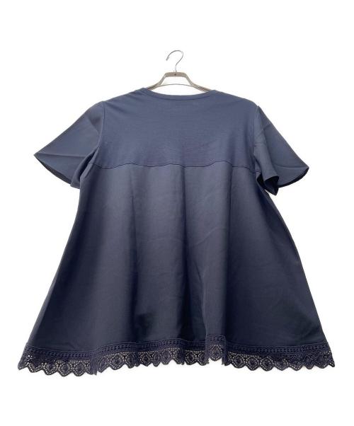 Leilian（レリアン）LEILIAN (レリアン) ブラウス ネイビー サイズ:13の古着・服飾アイテム