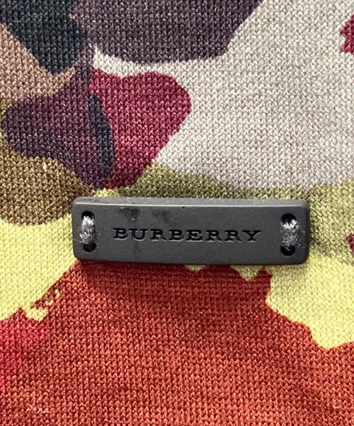 BURBERRY（バーバリー）BURBERRY (バーバリー) Tシャツ レッド×グレー サイズ:Mの古着・服飾アイテム