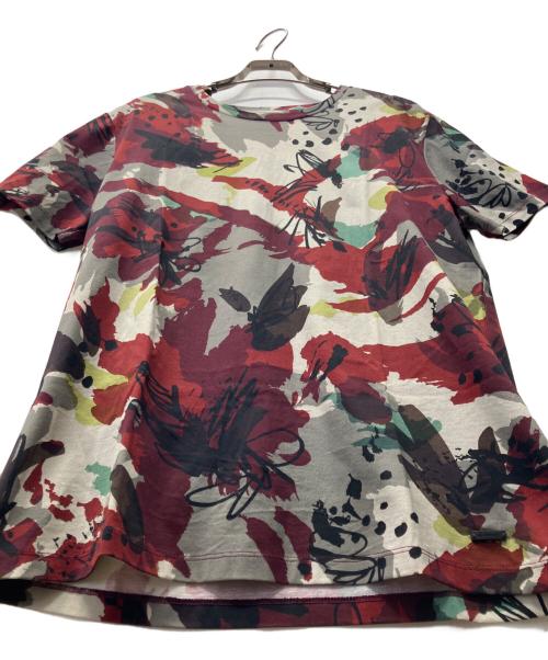 BURBERRY（バーバリー）BURBERRY (バーバリー) Tシャツ レッド×グレー サイズ:Mの古着・服飾アイテム
