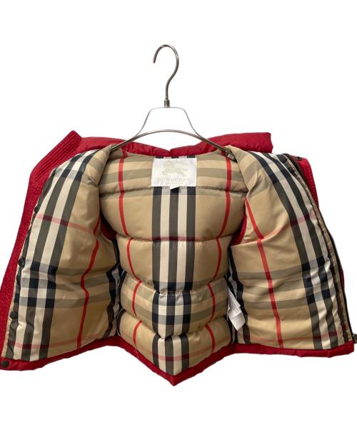 BURBERRY CHILDREN（バーバリー チルドレン）BURBERRY CHILDREN (バーバリー チルドレン) ダウンジャケット レッド サイズ:104の古着・服飾アイテム