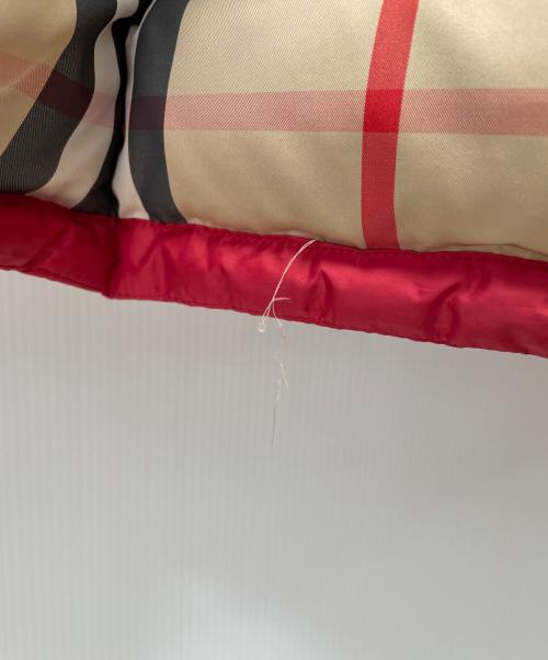 BURBERRY CHILDREN（バーバリー チルドレン）BURBERRY CHILDREN (バーバリー チルドレン) ダウンジャケット レッド サイズ:104の古着・服飾アイテム