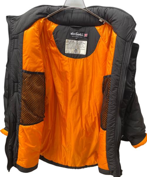 WILD THINGS（ワイルドシングス）WILD THINGS (ワイルドシングス) AVIREX (アヴィレックス) 中綿ジャケット ブラック サイズ:Lの古着・服飾アイテム