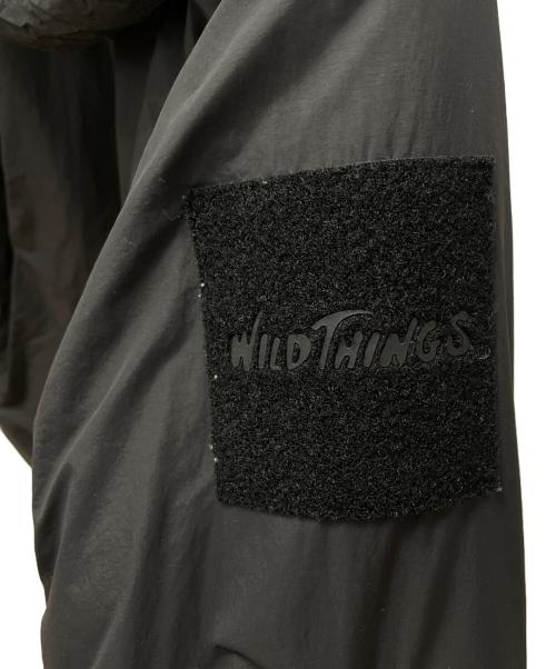WILD THINGS（ワイルドシングス）WILD THINGS (ワイルドシングス) AVIREX (アヴィレックス) 中綿ジャケット ブラック サイズ:Lの古着・服飾アイテム