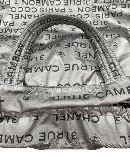 CHANEL（シャネル）CHANEL (シャネル) 巾着トートバッグ シルバーの古着・服飾アイテム