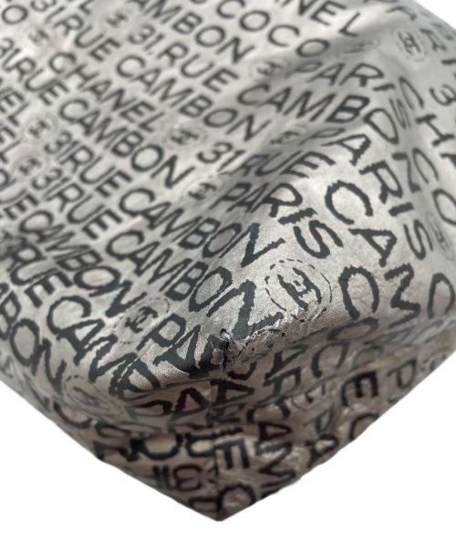 CHANEL（シャネル）CHANEL (シャネル) 巾着トートバッグ シルバーの古着・服飾アイテム