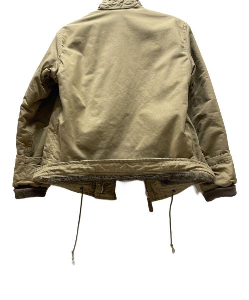 AVIREX（アヴィレックス）AVIREX (アヴィレックス) デッキジャケット ベージュ サイズ:XLの古着・服飾アイテム