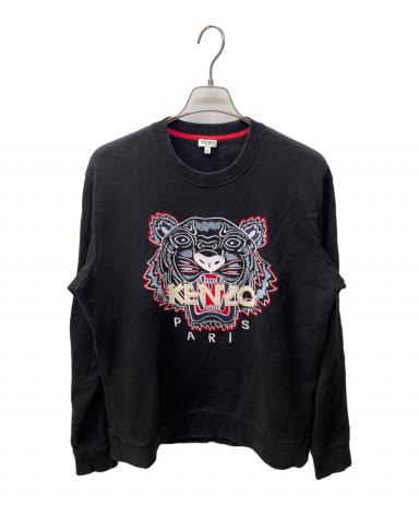 KENZO ケンゾー スウェット M 黒 【古着】【中古】【送料無料】 KENZO - 【加古川店】 中古 KENZO | ケンゾー スウェット 国内正規品