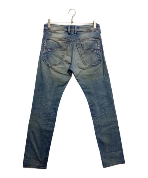 DIESEL（ディーゼル）DIESEL (ディーゼル) ダメージ加工デニムパンツ ブルー サイズ:W30の古着・服飾アイテム