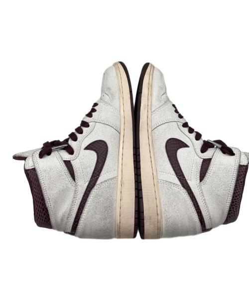 NIKE（ナイキ）NIKE (ナイキ) A Ma Maniere (ア・マ・マニエール) ハイカットスニーカー グレー×パープル サイズ:28の古着・服飾アイテム