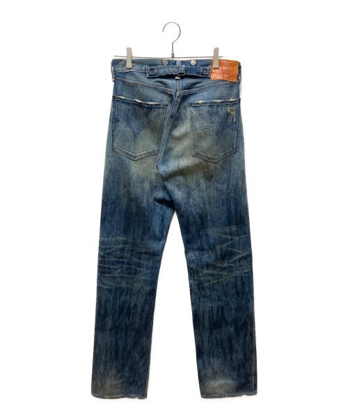 LEVIS（リーバイス）LEVIS (リーバイス) 501xxデニムパンツ レインフォードカスタム 復刻 インディゴ サイズ:81㎝（W32）の古着・服飾アイテム