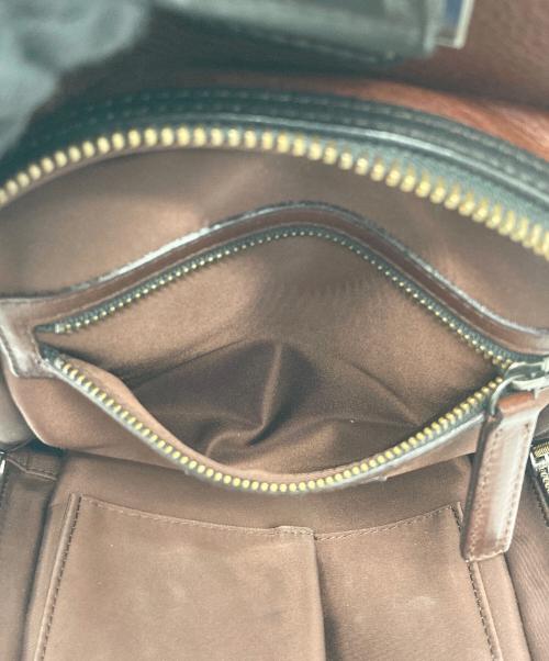 cocomeister（ココマイスター）cocomeister (ココマイスター) レザーボディーバッグ ブラウンの古着・服飾アイテム