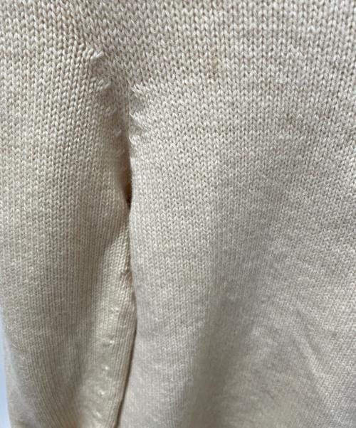 STONE ISLAND（ストーンアイランド）STONE ISLAND (ストーンアイランド) ハーフジップセーター アイボリー×ブラック サイズ:不明の古着・服飾アイテム