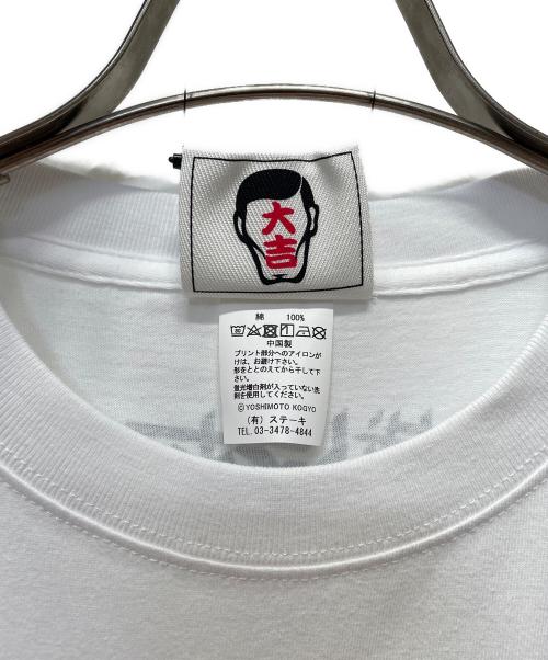 PUNK DRUNKERS（パンクドランカーズ）PUNK DRUNKERS (パンクドランカーズ) 鬼越トマホーク 刺繍シャツ ホワイト サイズ:XXL 未使用品の古着・服飾アイテム