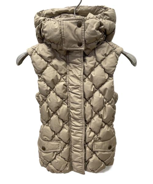 BURBERRY LONDON（バーバリーロンドン）BURBERRY LONDON (バーバリーロンドン) ダウンベスト ブラウン サイズ:38の古着・服飾アイテム