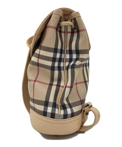 BURBERRY（バーバリー）BURBERRY (バーバリー) リュック ベージュの古着・服飾アイテム